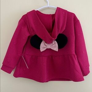 Minnie Mouse Zip Up